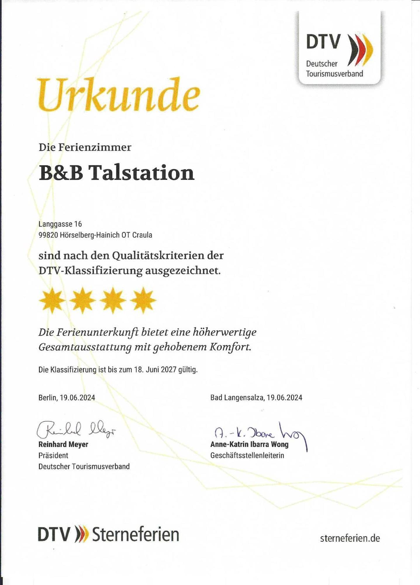 B&B Talstation Horselberg-Hainich Exterior foto